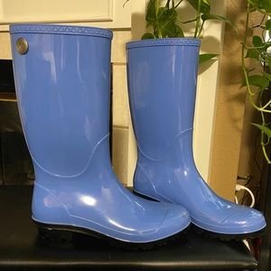 UGG Blue Rainboots women’s sz 10